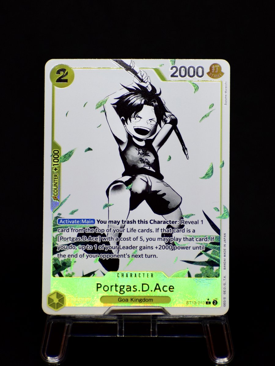 ONEPIECE_tcg_EN's tweet photo. Hey One Piece Pirates,
Who else is exited for the release of Ultra Deck -The Three Brothers- [ST-13] on Friday? Here are actual photos of the PR cards! (9-12 of 16)
Product Details: https://t.co/cw2c2jTCJt
In stores from April 19!
#onepiececardgame
#ONEPIECE https://t.co/uT0zug7C8U