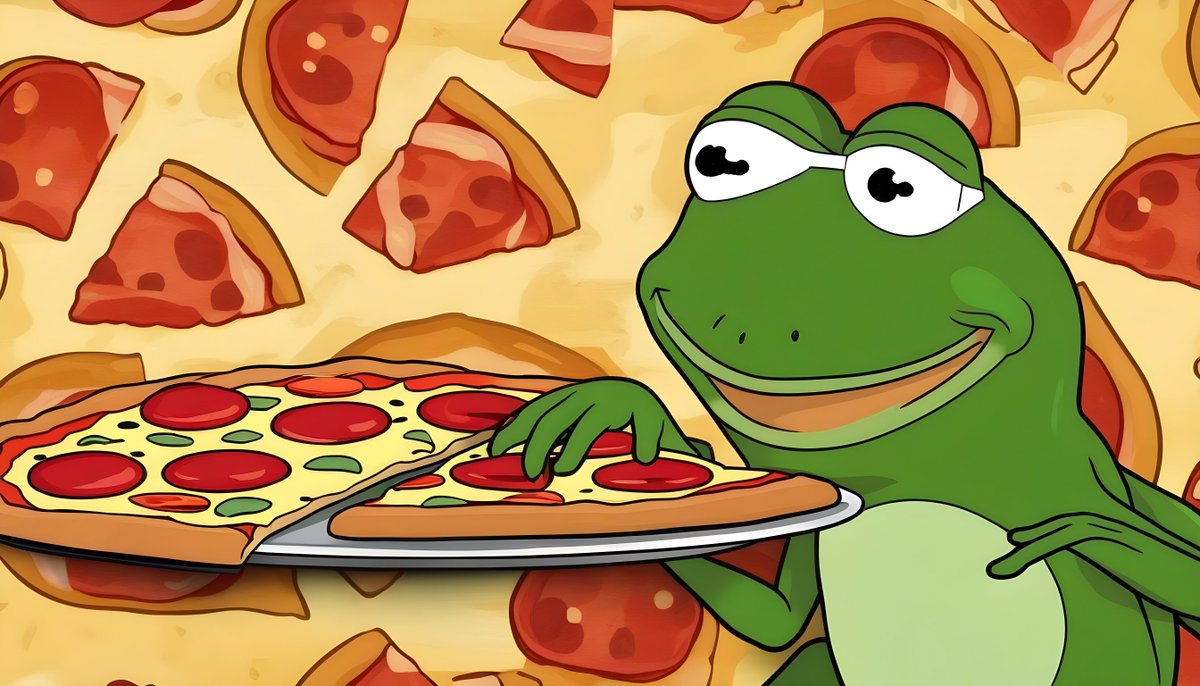 Pepe can't keep his hands off our Pepperoni project!🐸

Our amazing #P2E #meme project is so tasteful that you'll wish you hadn't bought more of it!

Click with appetite.🍕🍕🍕
peperonni.com
#memecoin #Crypto #cryptomarket #altcoin #pepe