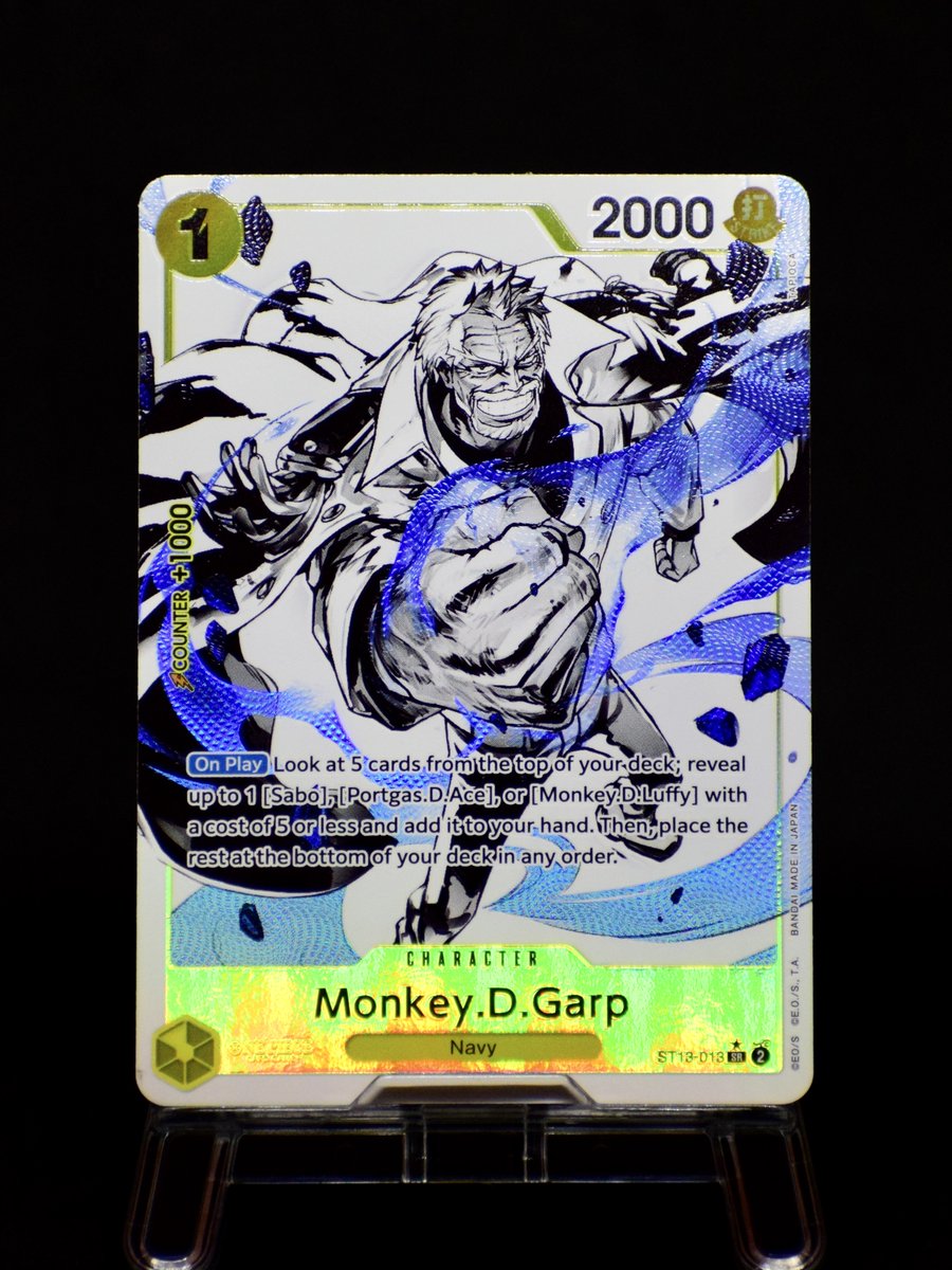 ONEPIECE_tcg_EN's tweet photo. Hey One Piece Pirates,
Who else is exited for the release of Ultra Deck -The Three Brothers- [ST-13] on Friday? Here are actual photos of the PR cards! (13-16 of 16)
Product Details: https://t.co/cw2c2jTCJt
In stores from April 19!
#onepiececardgame
#ONEPIECE https://t.co/cFWNsfkdgt