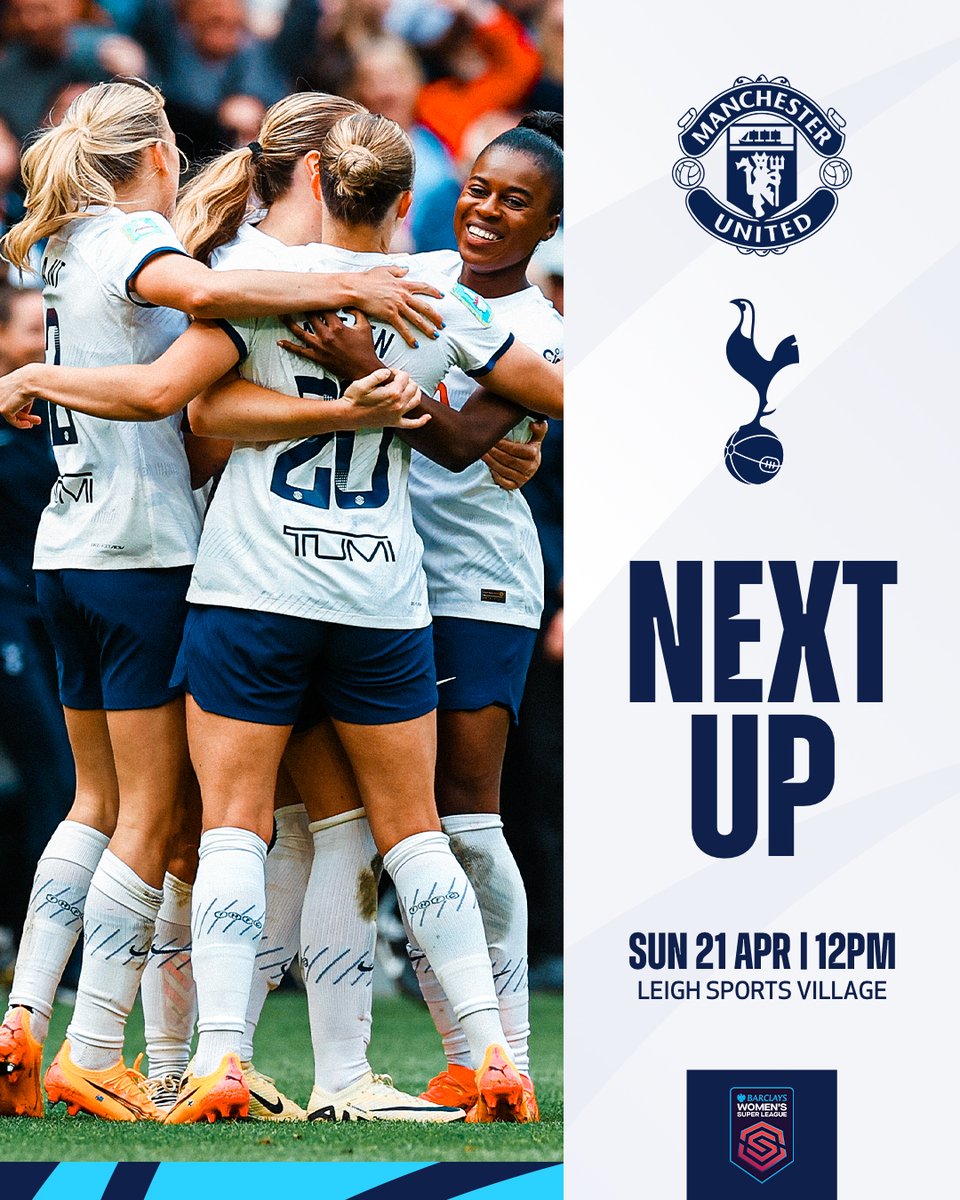 Back to the @BarclaysWSL 👊

A trip up to Manchester 🛣️