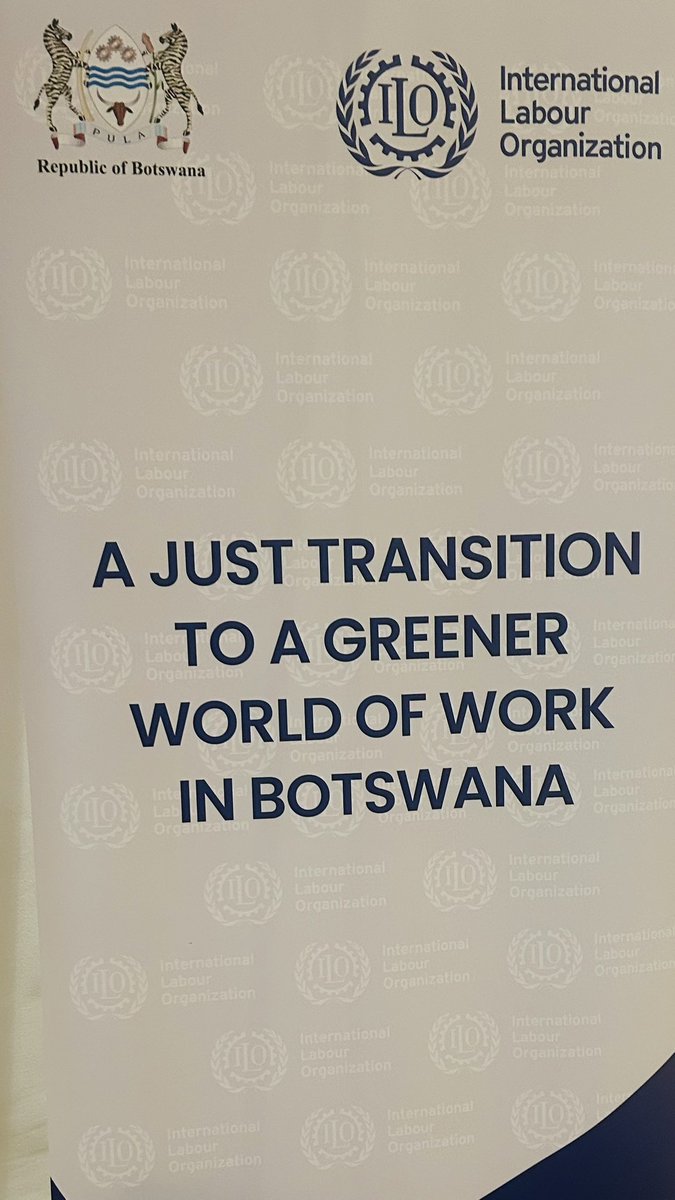 📍In Gaborone, Botswana🇧🇼 today Capacity building of the Tripartite+ other stakeholders on Gender transformative Just Transition #Socialjustice #Justtransition