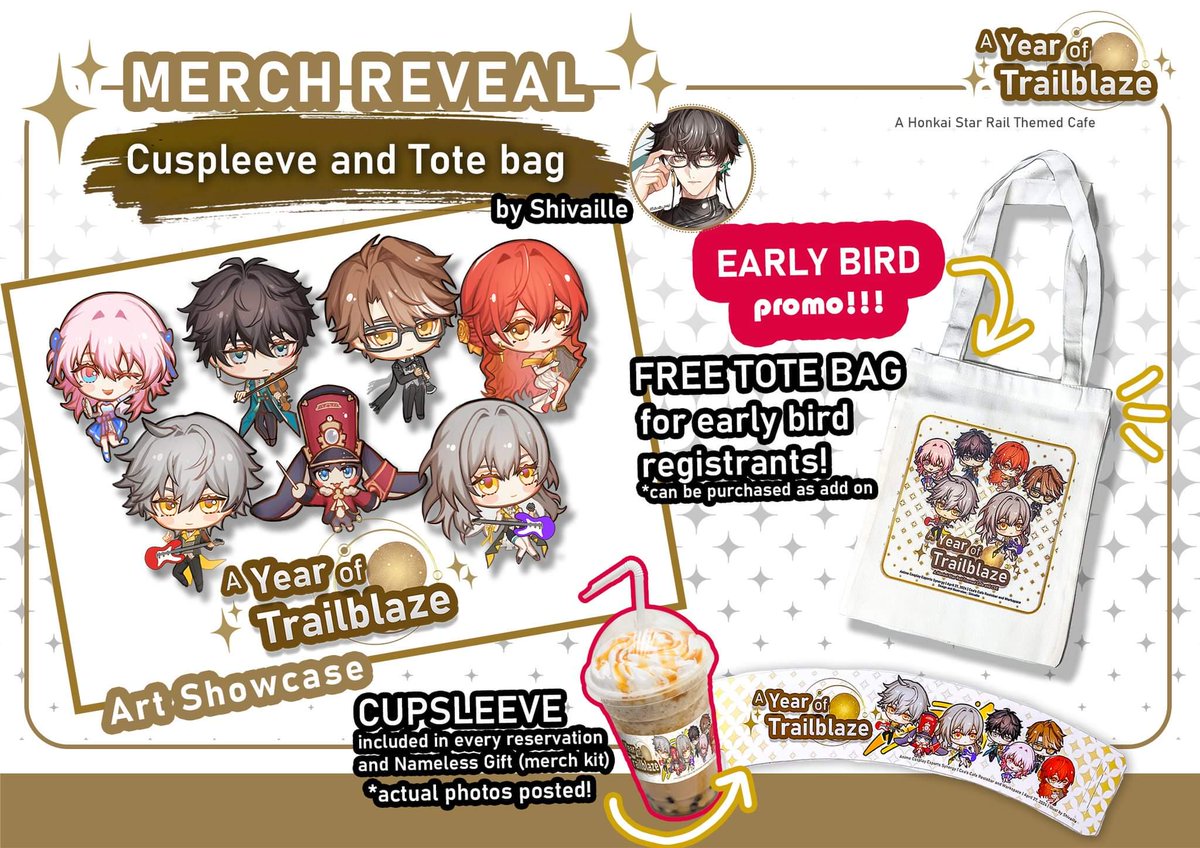 hsrannivcse's tweet photo. Hello Trailblazers! With all guest artists revealed, who's ready for our artist merch unveil?
#AYearofTrailblaze #HSRFanEvent #Acesynergy #AYearofTrailblazeGuestArtist https://t.co/23dAji4hfR