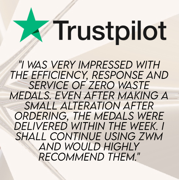⭐️⭐️⭐️⭐️⭐️

We love hearing great feedback from happy customers 🤩🤩 We always aim to deliver quality products at great prices with speedy delivery. Get in touch today 
info@zerowastemedals.co.uk / 01952 474131

#5starreview #trustpilotuk #HappyCustomer #reccomended