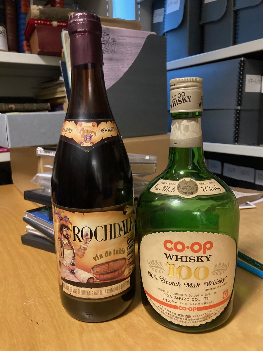 Whilst most of our archive collections are paper-based, we do have some objects. These two were recently found in the Co-op Group collection and though tempting when dealing with the pile of digital material behind them, they won't be tasted!

#ArchiveObject #Archive30 #Coop180