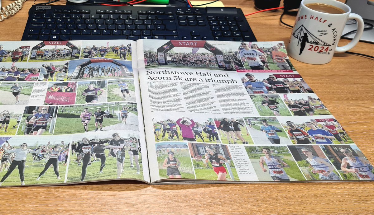 Let us know if you can spot yourself in today's Cambridge Independent 👀 Congratulations to the team for winning the 2024 News Brand of the Year award 🎊👏 #Northstowe #northstowehalf #Cambridge #news #cambridgenews #newspapers