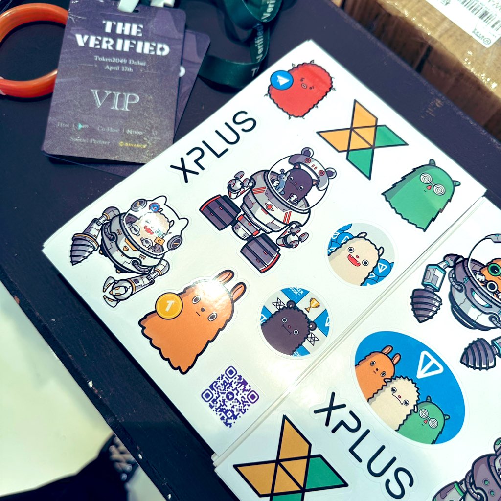 💎 $XPLUS is in the house 
🏆 Let’s send our champion vibe to #Dubai 

🕒 $XPLUS Massive Raffle Starts at 
🎟️ 12:00 pm (UTC+4)
🎟️ 6:00 pm (UTC+4)

🎁 Party with us &amp; shake the big prize off

🔗: lu.ma/web3gamingfest…
#TOKEN2049