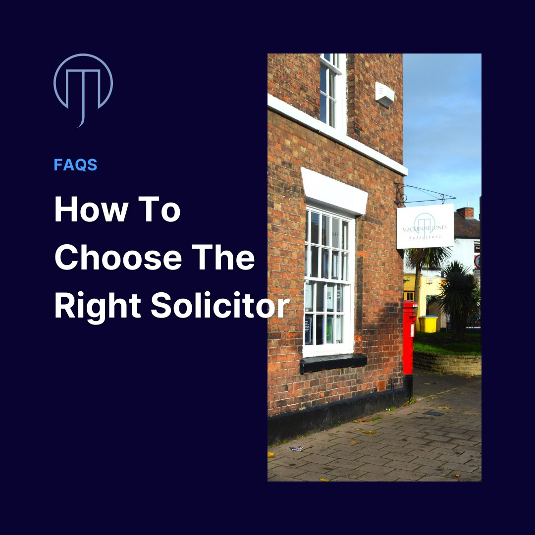 How do you choose the right solicitor? 🤔 Here are 5 ways to help you make that decision. macjones.com/news/5-tips-fo… #northwales #chester