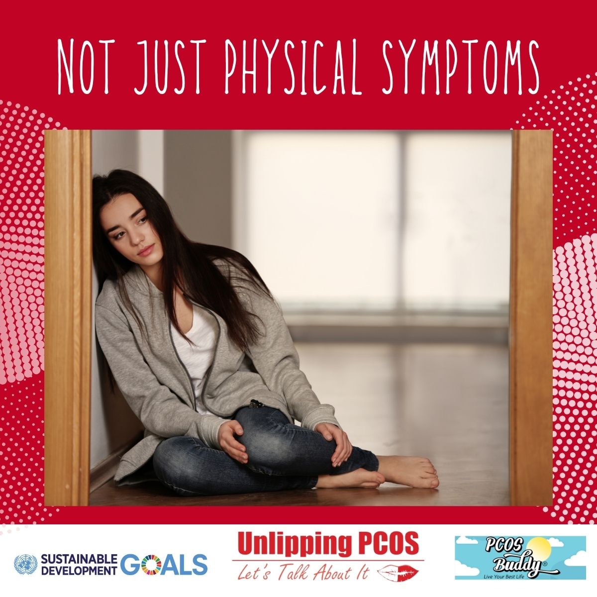 PCOS isn't just physical—it's mental too. From anxiety to body image issues, the impact is deep. Let's talk openly, break stigma, and prioritize mental health in the PCOS community. 💙 #PCOSAwareness #MentalHealth