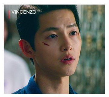 Caption says **CUE the romantic wound-tending.**
Again, we were robbed. But have mastered 8K UHD imagination. Oh well🙄.

#SongJoongKi #송중기 
#JeonYeoBeen #전여빈 
#Vincenzo #빈센조