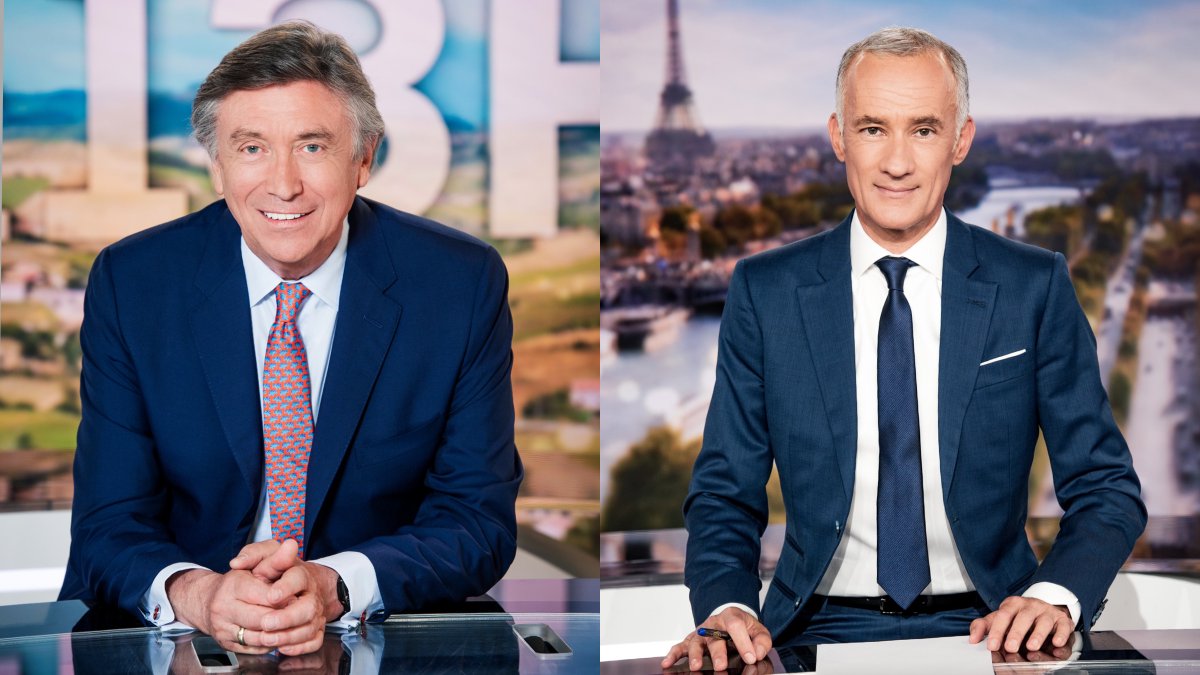 #Audiences @TF1 @TF1Info

Large leadership pour les rdv de l’info de @TF1

#Le13H de Jacques Legros 
📌4,6 M de Tvsp
✅41,4% de PdA 4+
📈+ 2 M Tvsp vs ppal concurrent

#Le20H de @GillesBouleau
📌5,3 M de Tvsp
✅27,5% de PdA 4+
📈+1,2 M Tvsp vs ppal concurrent