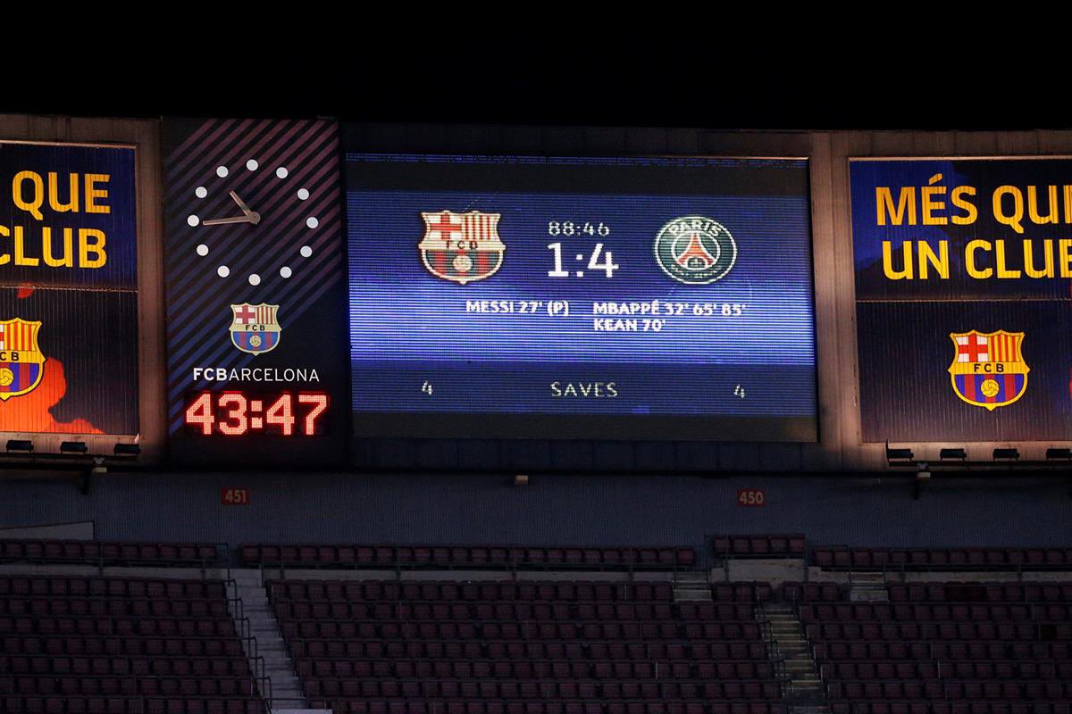 _BeFootball's tweet photo. Les deux derniers Barça - PSG se sont soldés sur une victoire 4-1 des Parisiens.

8-2 score cumulé. 🤭 https://t.co/0nvpASIRPq