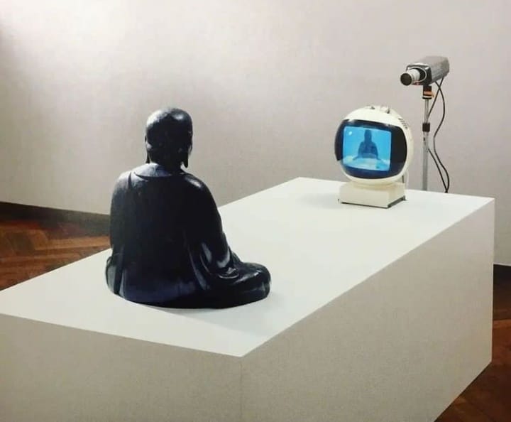 Tv Buddha
Nam June Paik. 1974