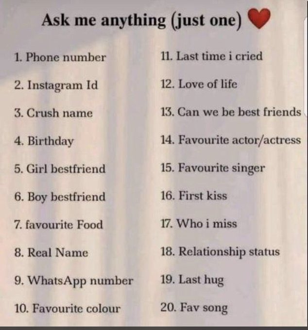 I'm bored, ask????