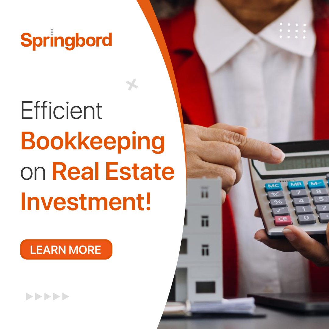 Unlock the Secrets to Real Estate Success with Efficient Bookkeeping!

Are you leveraging your financial data to its fullest potential? 

Dive into our latest blog, springbord.com/blog/the-impac…

#Bookkeeping #FinancialData #CommercialRealEstate #LatestBlog