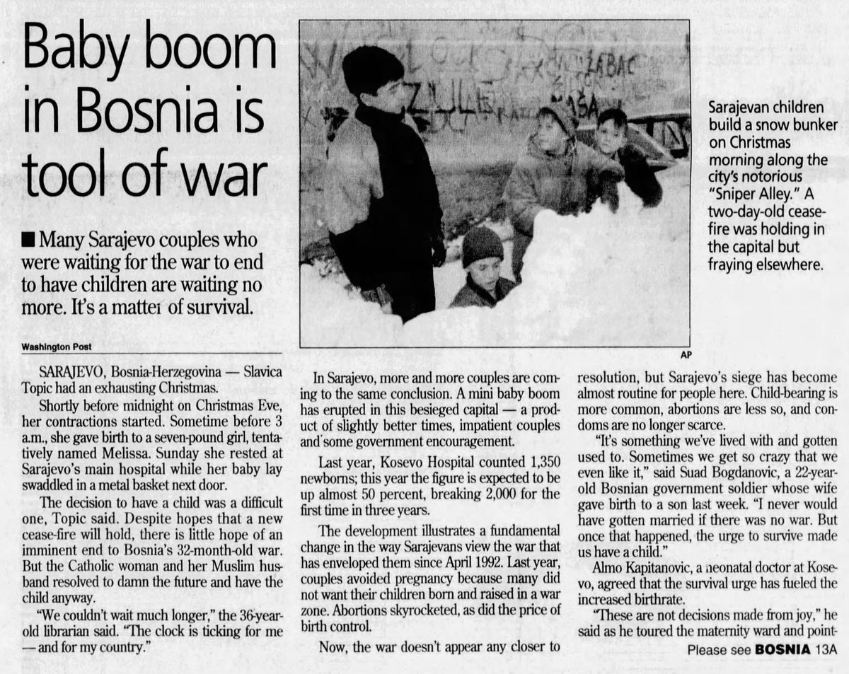 In 1994, 30 Years ago in Bosnia we did the same. We prevailed! #CudoBosanskogOtpora 😁