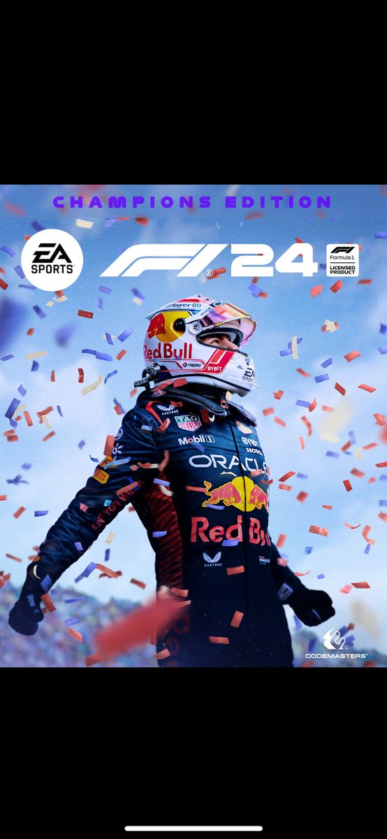 F124 cover for champions edition 
#F124 #f1game #f12024