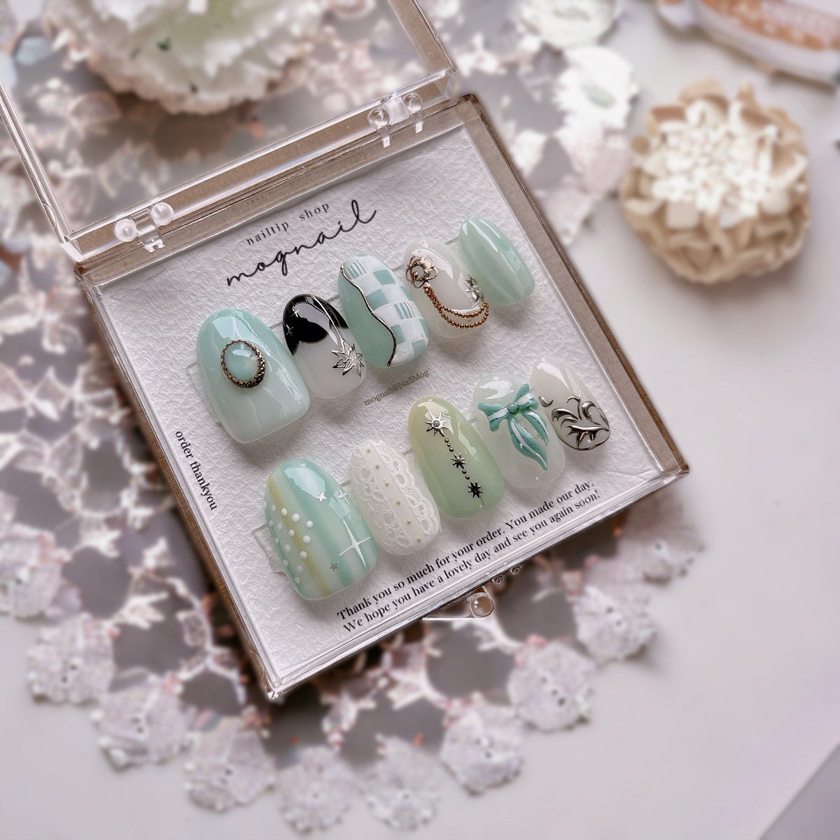 mognail ♡ ネイルチップ販売 on X