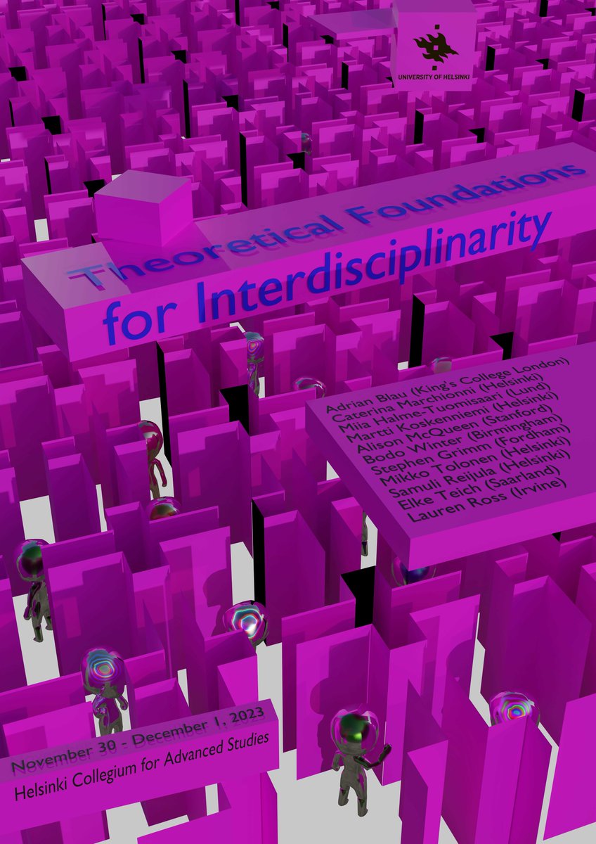 The HCAS Symposium 'Theoretical Foundations for #Interdisciplinarity' addressed foundational questions about challenges and promise of interdisciplinary work. Lilian O'Brien, Walter Rech & Svetlana Vetchinnikova reflect on the outcomes of the symposium at blogs.helsinki.fi/hcasblog/2024/…