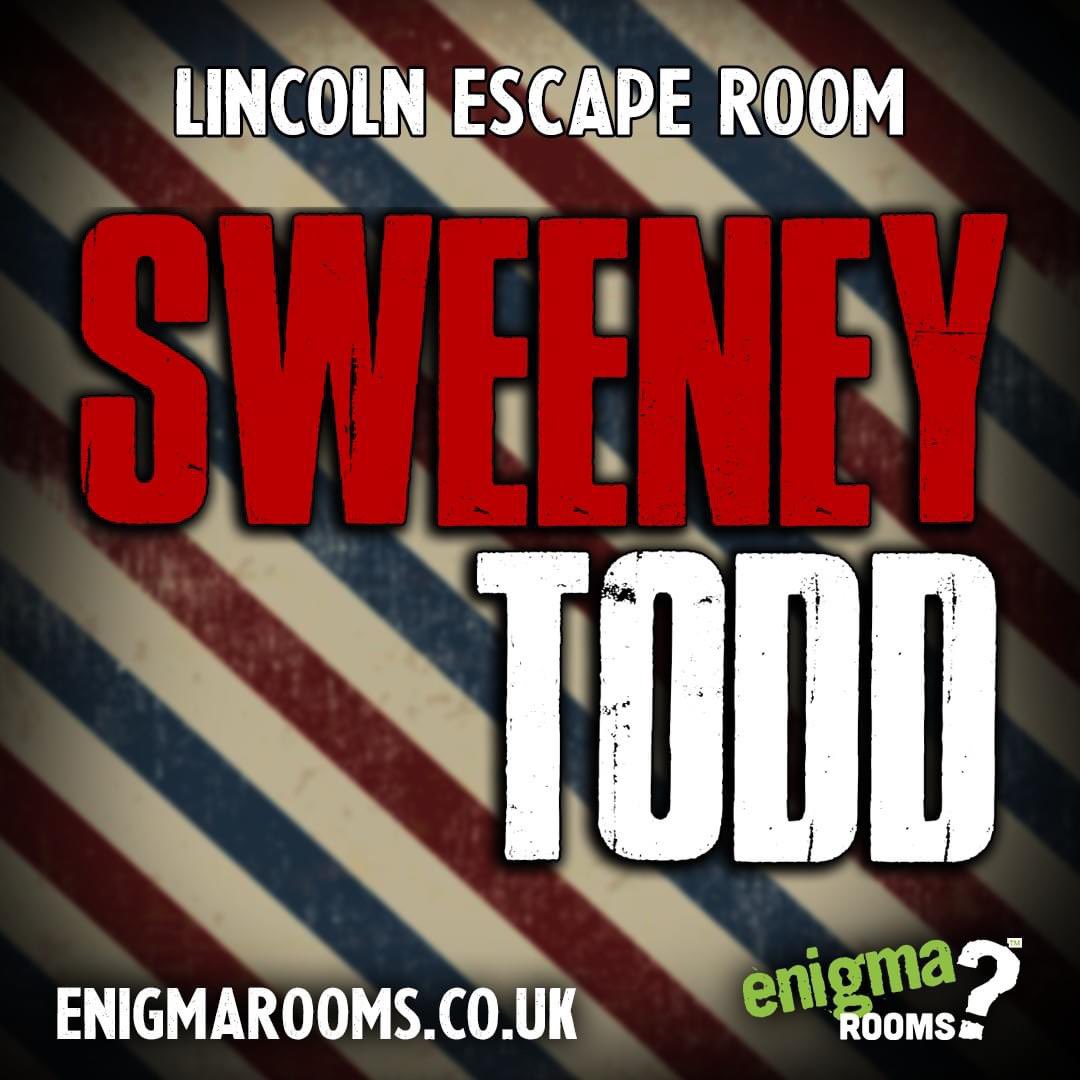 Take a trip to Lincoln, and see if your sharp witted enough to take on the infamous Sweeney Todd. ✂️ 💈 🥧 #lincoln #thingstodoinlincoln #lincolnescaperoom