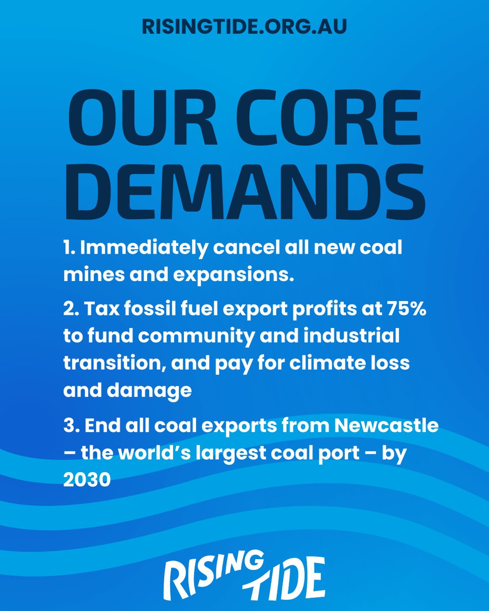 We need thousands of ordinary citizens engaging in waves of sustained disruption to challenge and destroy the social licence of Newcastle’s coal export industry and force our governments to concede to our demands. Can you help? Hit GOING here: fb.me/e/eNvPH4RUw