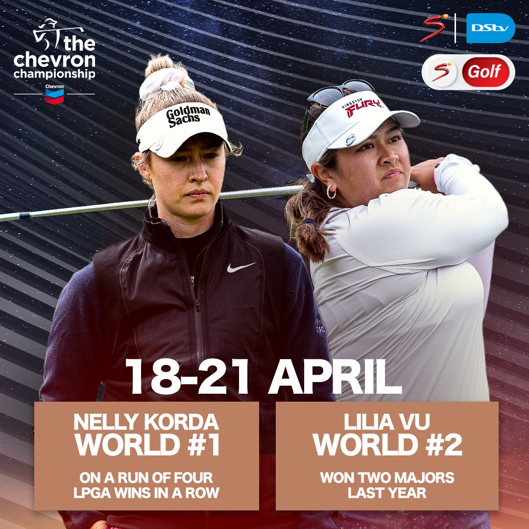 The first of the five Majors in 2024 starts this weekend 🏆

Nelly Korda and Lilia Vu are the two favourites for the crown 👑

#HereForHer | #TheChevronChampionship