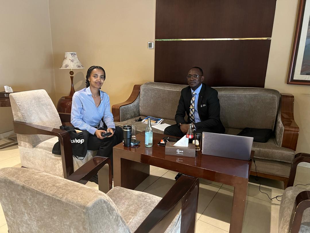 In Ethiopia for crucial engagements, @KafumbeHerbert, the Content and Media Lead at Unwanted Witness, recently met with @ItsMayaMisikir of the Ethiopian Media Women Association (EMWA) @EthMediaWomen. #UnwantedWitness #DataPrivacy