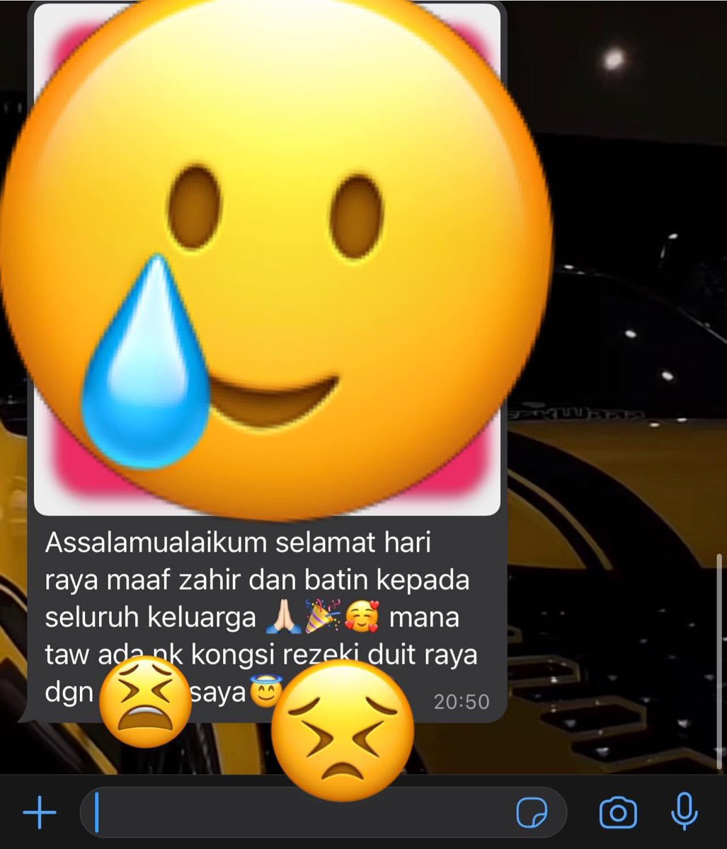 Ada jugak ek yang buat macam ni? Tak rasa malu or segan ke duk meminta macam tu?