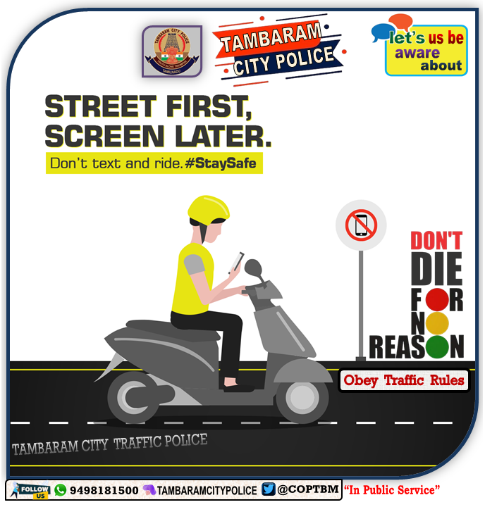 ‼️ Let us be aware ‼️ ⛔️🚥I pledge to obey ✊the traffic rules🚥🚸⛔️ Do you?🤷‍♂️ @avadipolice @ChennaiTraffic @chennaipolice_ @tnpdial100 @SP_chengalpattu @KanchiUpdates