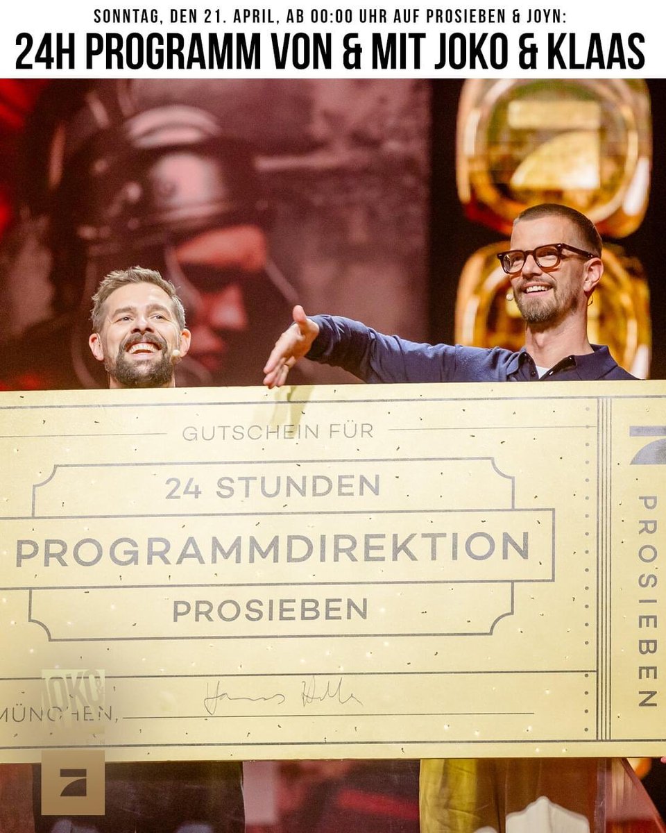 Joko & Klaas tweet media