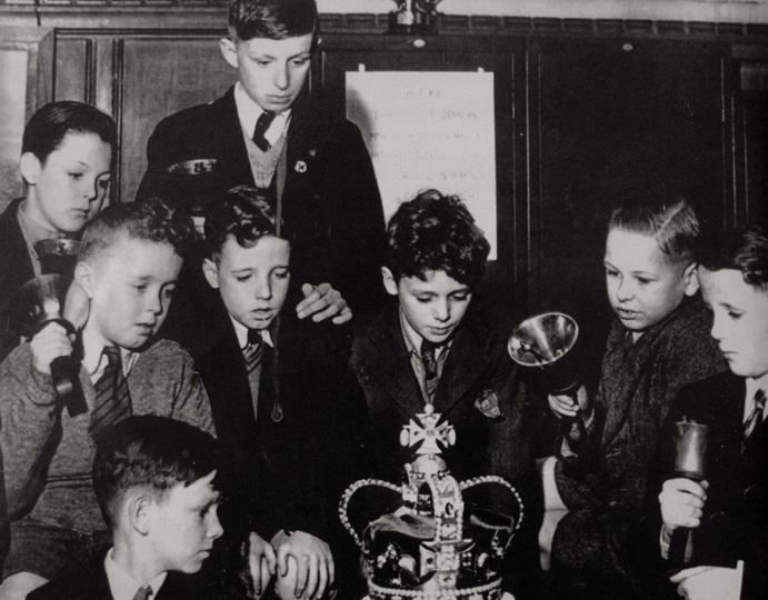 17 April 1953 this picture was published in the Liverpool Echo. Spot the future famous person in this group of boys who had come to audition for the Liverpool cathedral choir. This was the first time he had had his picture published in a newspaper. It would not be the last!