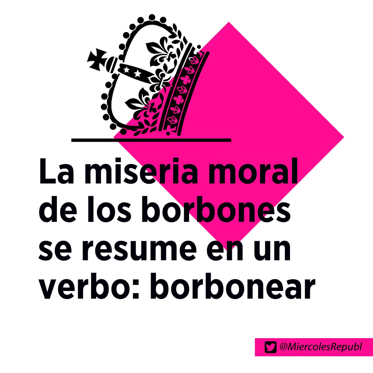 🟣 Recuerda que esta tarde, como todos los miércoles a partir de las 19.00 h (18.00 h en Canarias), tuiteamos por la III República, ¡suma tu voz! ❤️💛💜 #FelizMiércoles