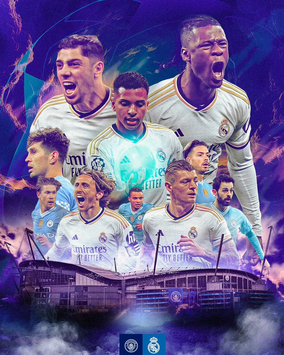 💥 TONIGHT'S THE NIGHT! 💥
🆚 @ManCity  
🏟️ Etihad Stadium
⏰ 21:00 CEST
#UCL