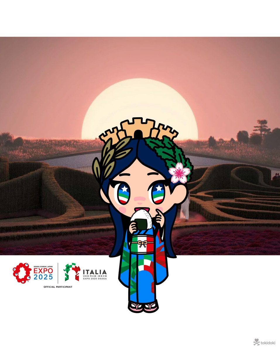 大阪関西万博、イタリア館のマスコットキャラが可愛すぎる！