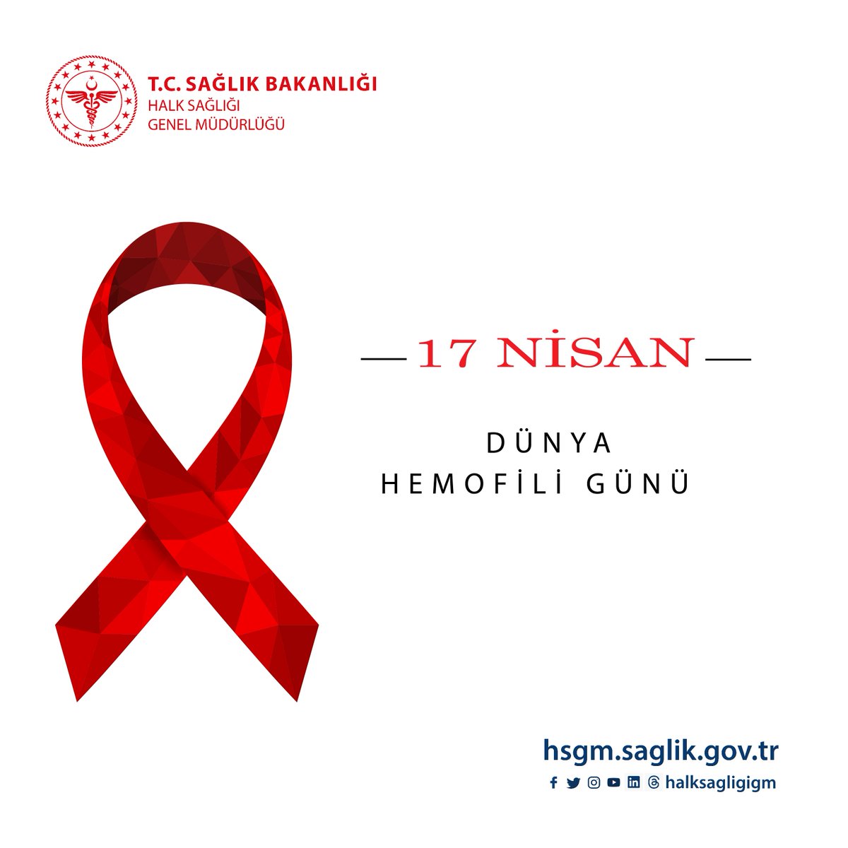 halksagligigm's tweet photo. #DünyaHemofiliGünü 17 Nisan https://t.co/OyYNJiMhru