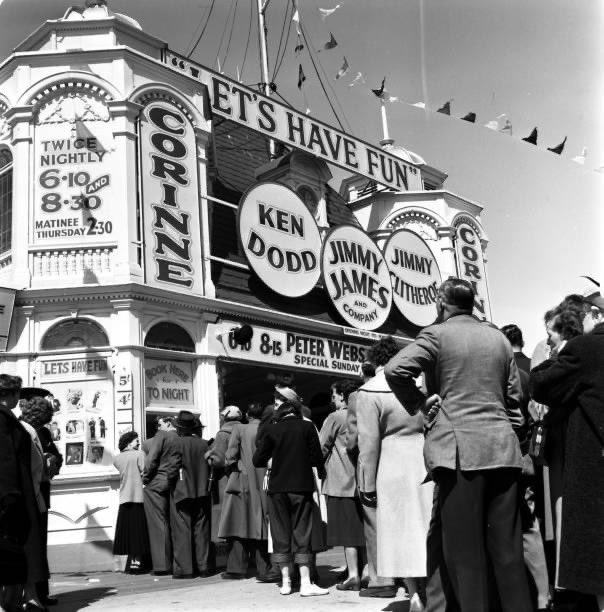 Blackpool’s Central Pier in 1956