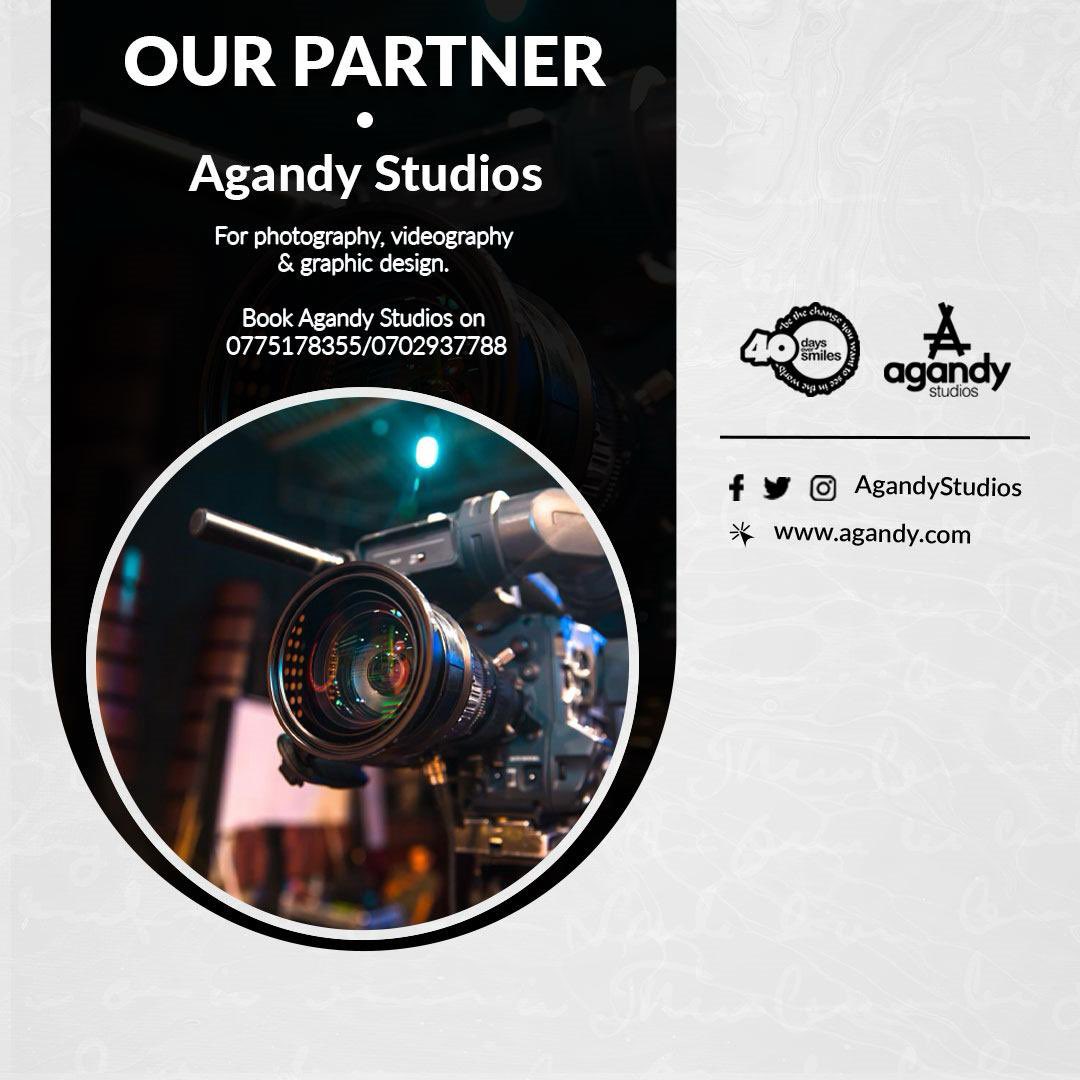 For years, we have benefitted from the support of @AgandyStudios who have crafted our stunning visuals 📸 We're immensely grateful. Planning parties, events or a photoshoot? Book them via 0775178355/070293778. We promise, it will be worth it 💗 #AgandyStudios #Iam4040