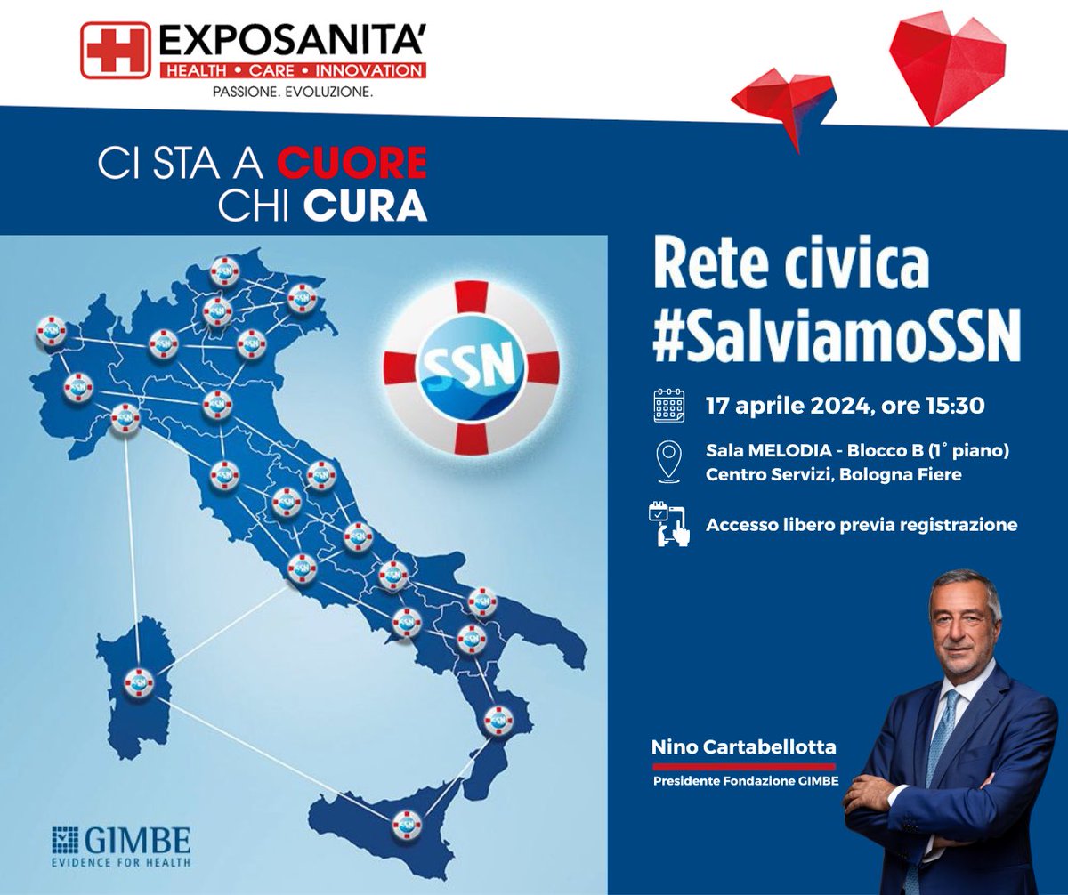 Cartabellotta's tweet photo. La rete civica #SalviamoSSN per difendere il Servizio Sanitario Nazionale.
Perché il diritto alla tutela della #salute è di TUTTI

Aderisci anche tu e RT 🙏
https://t.co/80PKmN4P7k https://t.co/2cdTTJ668Y