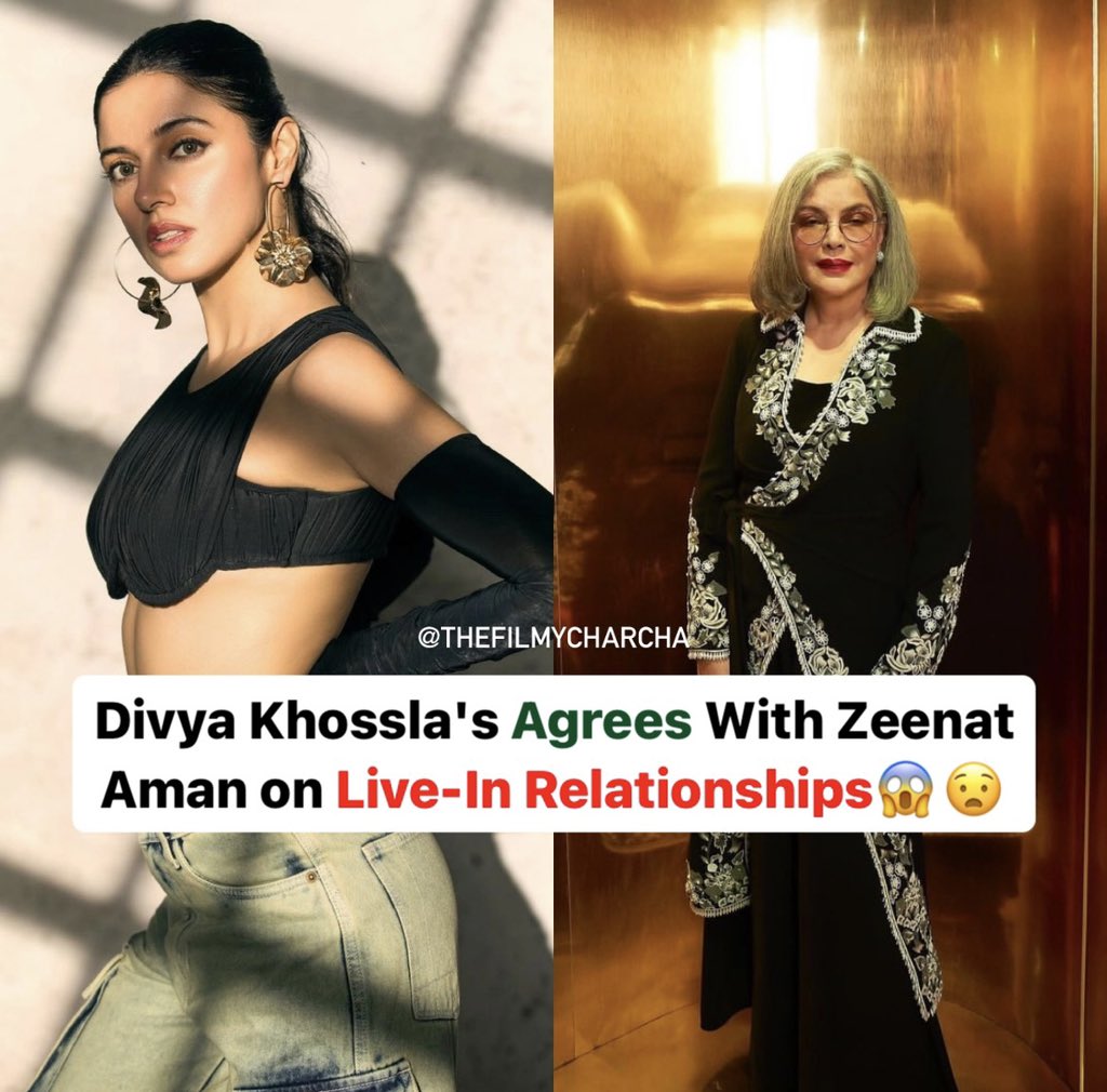 Divya Khossla's Candid Take on Modern Relationships - Agrees With Zeenat Aman on Live-In Relationships
#divyakhoslakumar #zeenataman #bollywood #trending #bollywoodnews