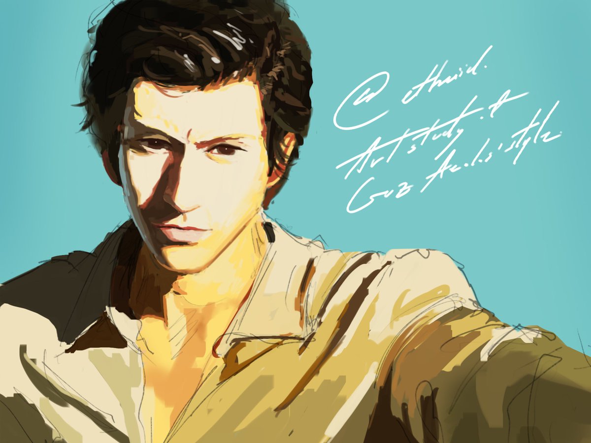 #alexturner body paint + style study