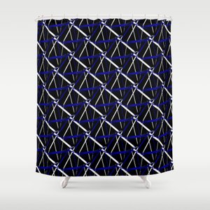 Repeat Pattern Royal Blue and White Lines Motion Dazzle #ThrowPillow #taiche #society6  #stripespattern #geometricpattern #overlapping #interiordesign #supportsmallbusiness #smallbusiness #fashionista #artist #pattern #homedecor #shopping #trendy society6.com/product/repeat…