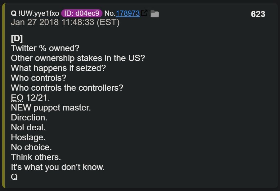 EO 13818 from 12/21/2017 allows for the use of the Phoenix Program to freeze the funds of Billionaires funding terrorism and then control their strings until execution.