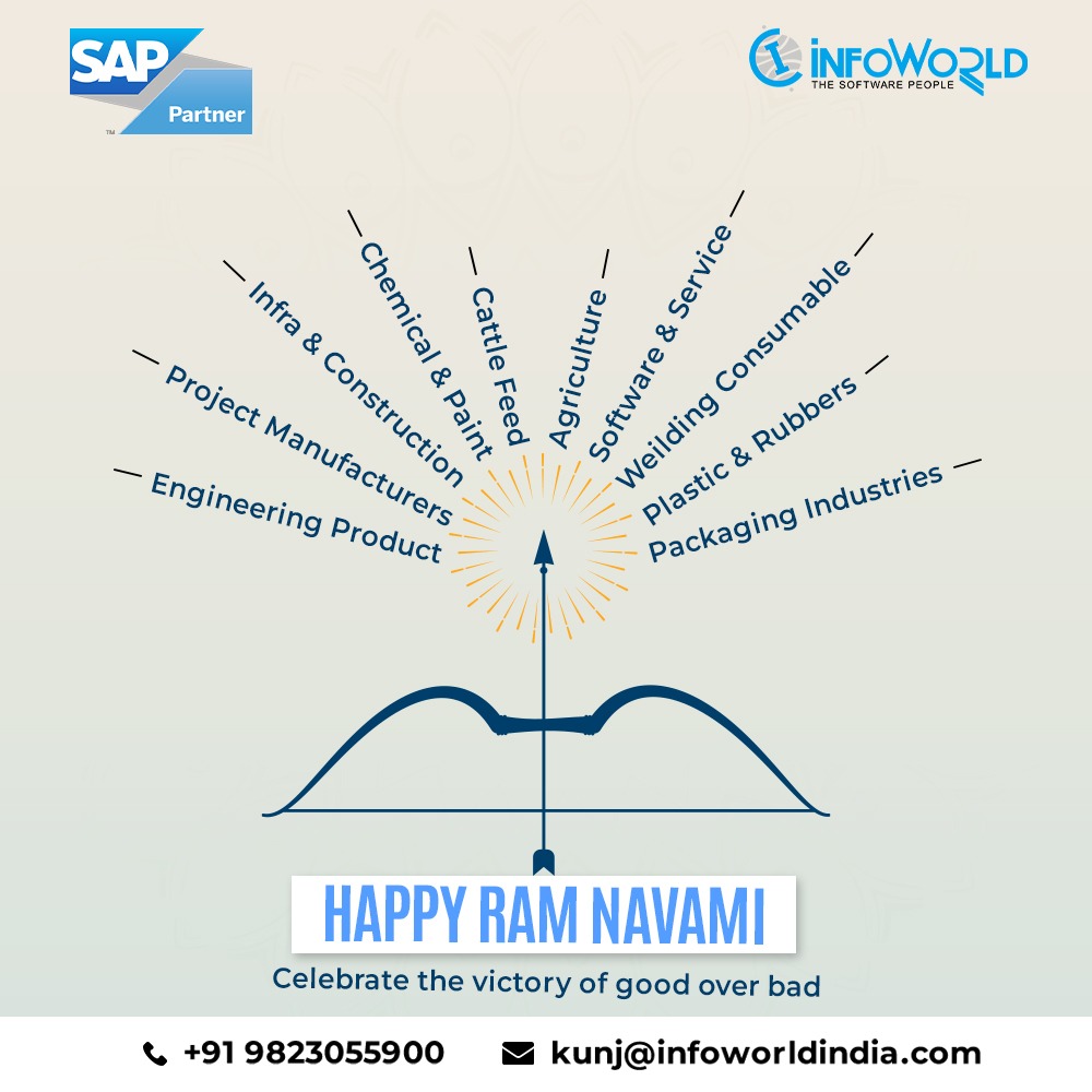Let every sunrise 🌅 symbolize the triumph of good over adversity. On Ram Navami, we reflect on the power of ethical and innovative solutions. 🚀✨
.
.
.
#RamNavami #VictoryOfGood #Infoworld #SAPPartner #TechSolutions #DigitalTransformation #HappyRamNavami #PuneTech