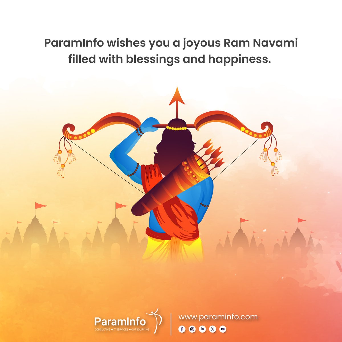 ParamInfo wishes you a joyous Ram Navami filled with blessings 😇 & happiness.

Visit us: paraminfo.com 👈

𝗠𝗘𝗡𝗔: +𝟵𝟳𝟭 𝟰𝟱 𝟱𝟭𝟲𝟲 𝟵𝟮 | 𝗨𝗦𝗔: +𝟭 𝟮𝟭𝟰 𝟯𝟬𝟲𝟲 𝟬𝟵𝟲 |

#ramnavami #lordram #hanuman #navdurga #festival #bhfyp #paraminfo