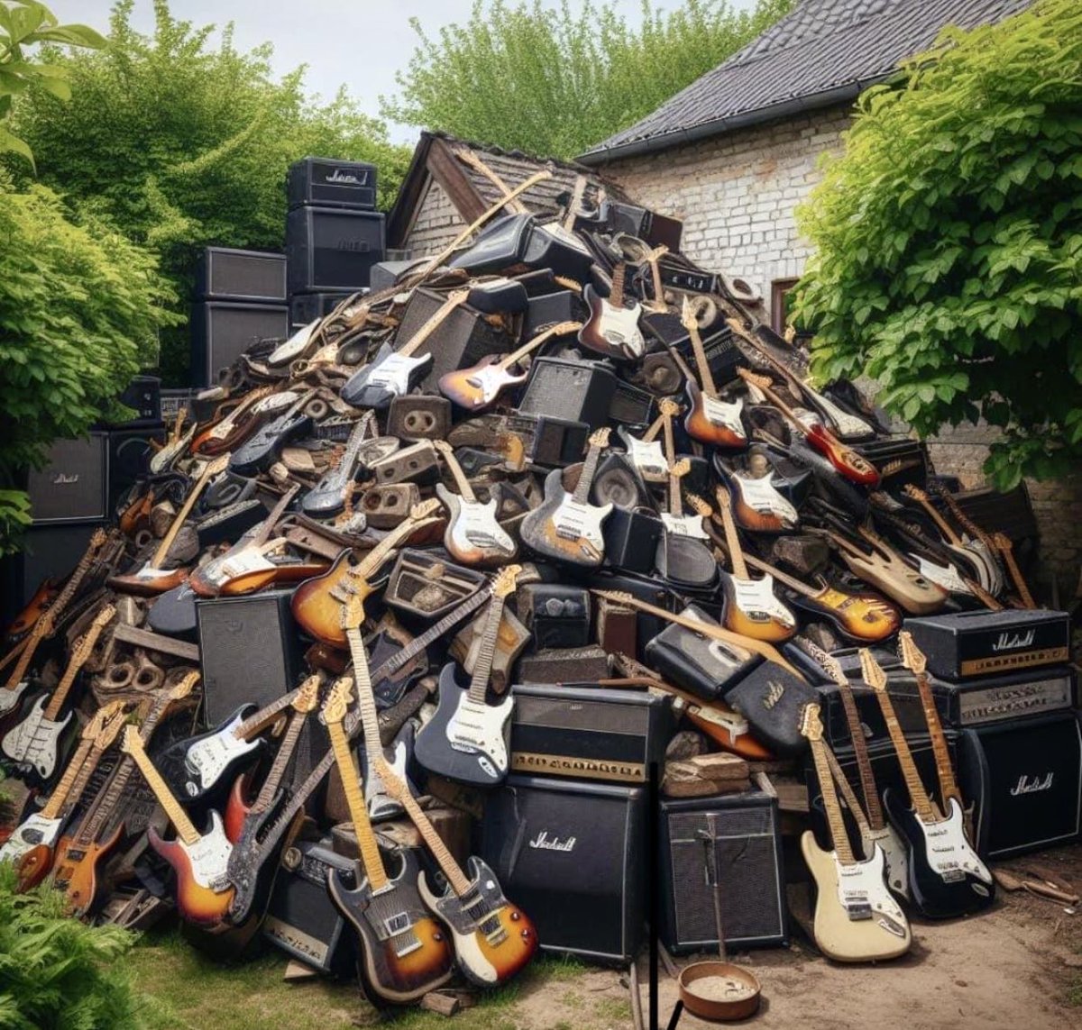 You have to stop buying new guitars and amps at some point! 😂😂😂🎸