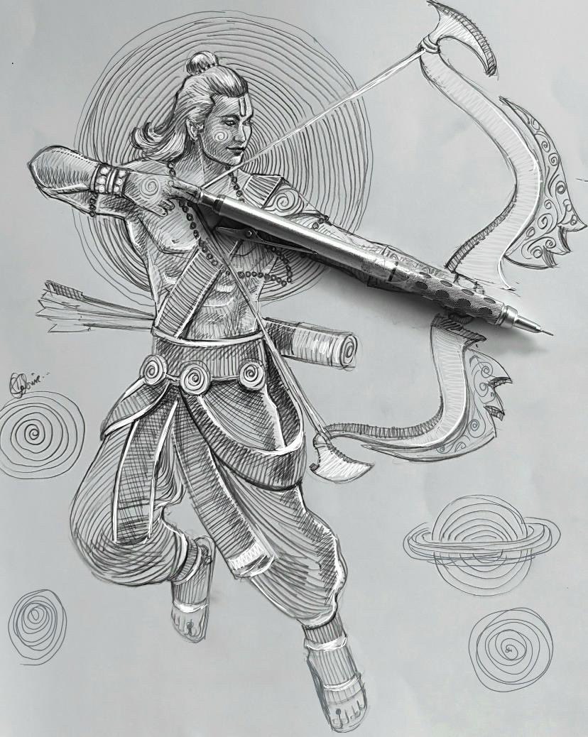 pentelofindia's tweet image. This Ram Navami, let our pens be your companion in scripting your success story with integrity, courage, and wisdom. 
Embrace the power of creation and make every stroke count. Wishing you Happy Ram Navami!

#RamNavami #CreateYourIdentity #PentelPens #Pentel #EveryStrokeCount