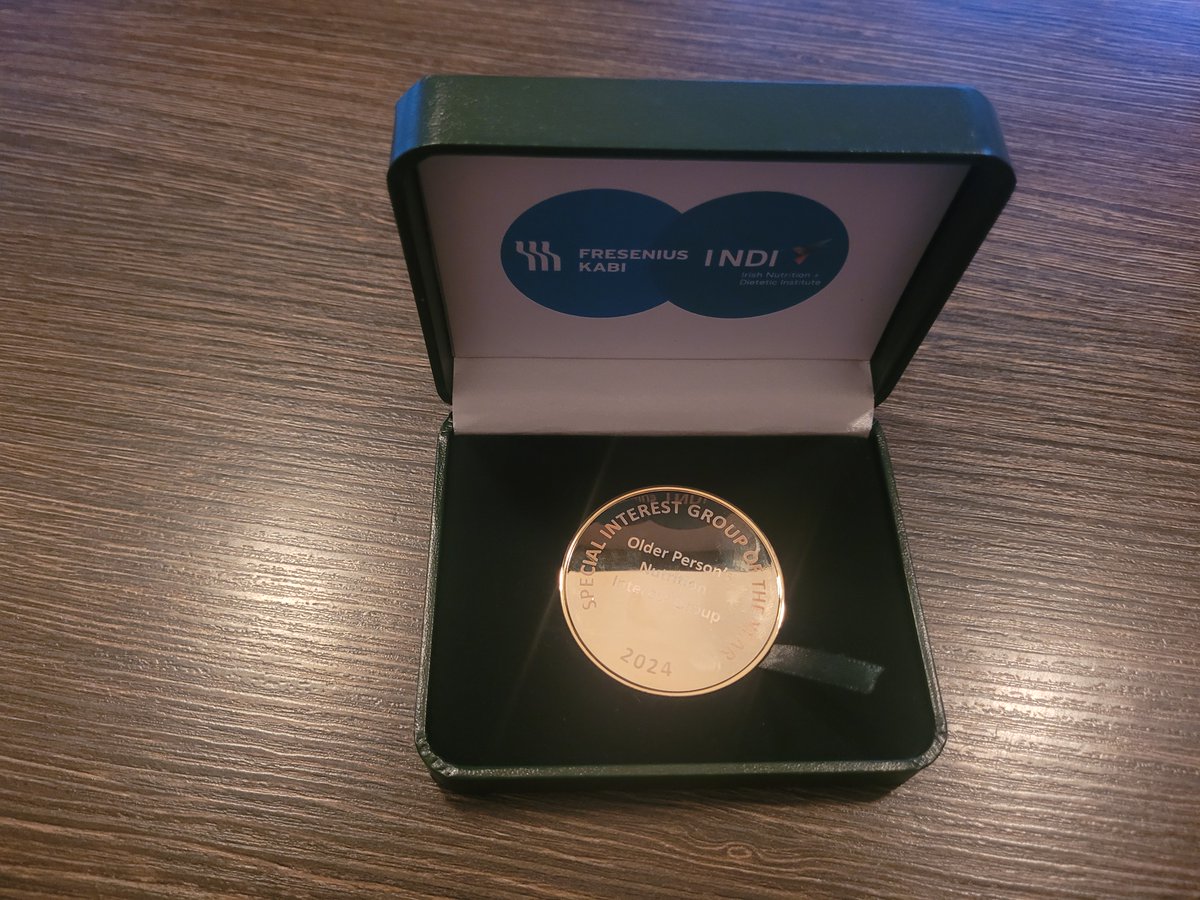 We were delighted to receive the medal for SIG of the Year at the @trust_indi SIG Event last week! Thank you to all our wonderful OPNIG members😀