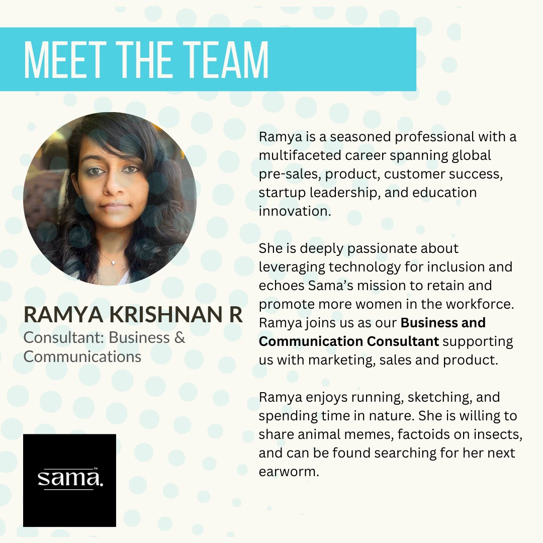 Welcoming Ramya Krishnan R to our dynamic team! ✈
Ramya brings over 12 years of work experience in Customer Success, Innovation, and Product &amp; Program design!

If you see more animal memes on this page, you will know who it was!😊

#NewHire #TeamExpansion #womenatwork
