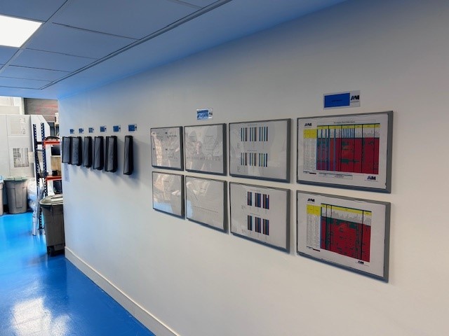 We've refurbished section of our #EDM factory to create new Quality Information Boards 
#BSIStandards #quality #precisionengineering #UKmfg