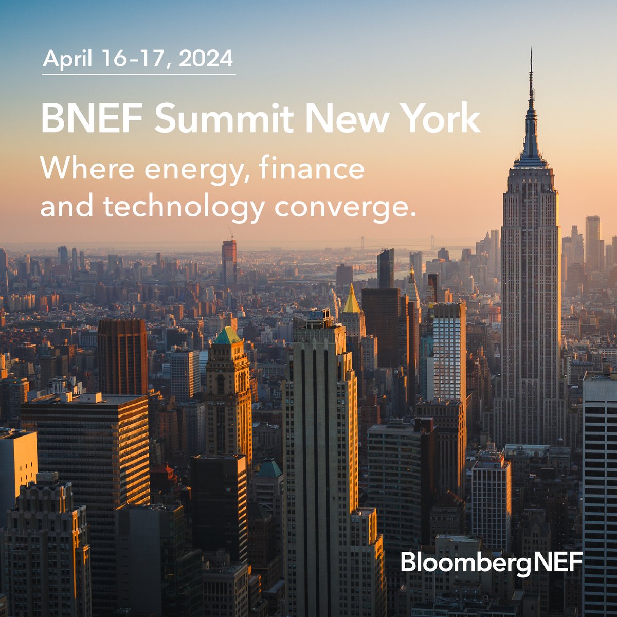 I look forward to discussing how to boost emerging markets' attractiveness for #renewableenergy investment at the #BNEFSummit New York organized by @BloombergNEF later today.  

For more information on this Summit visit: 
about.bnef.com/summit/newyork/