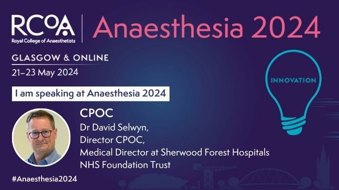 Super excited @RCoANews #Anaesthesia2024